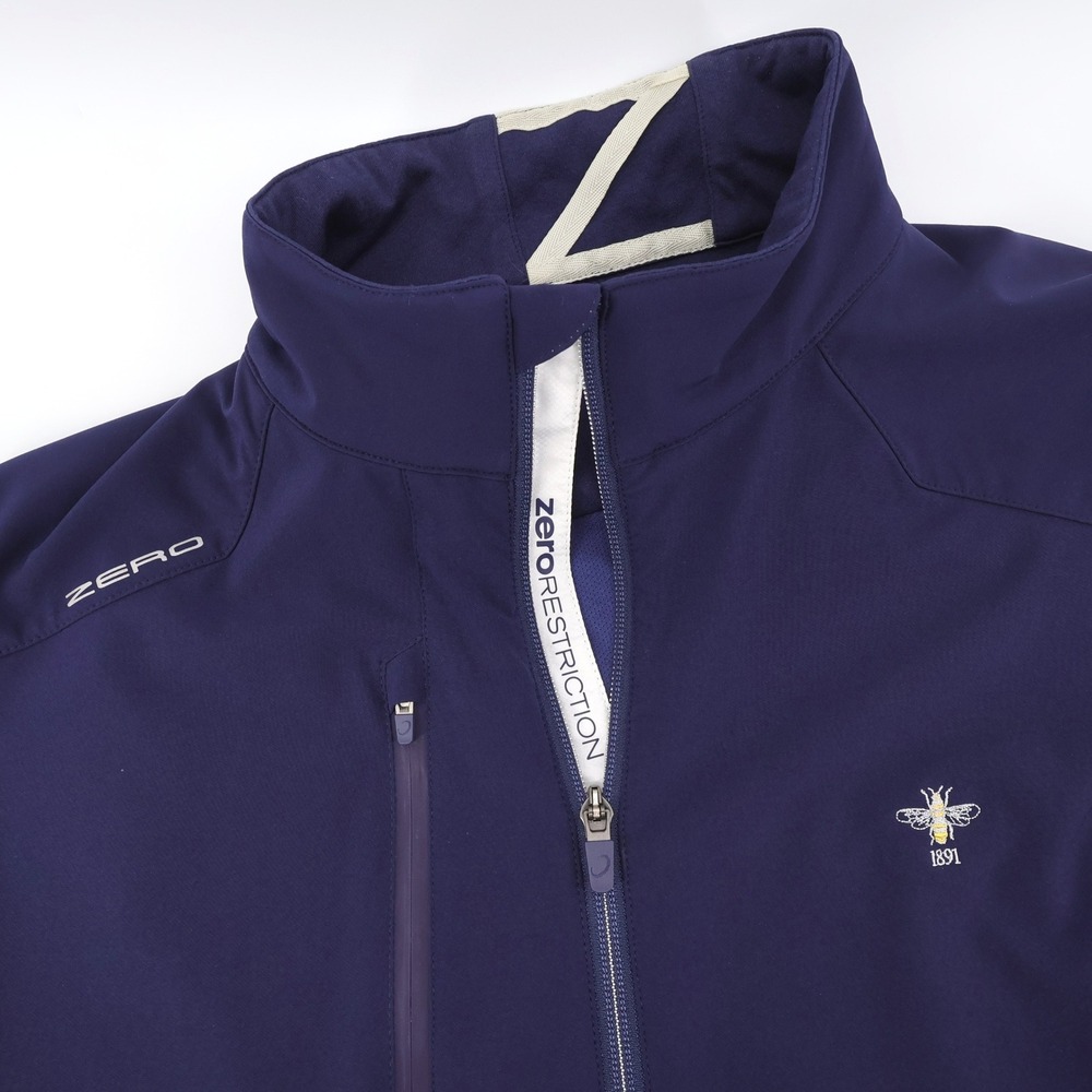 Zero Restriction Z710 Full Zip Performance Jacket Navy Mens L